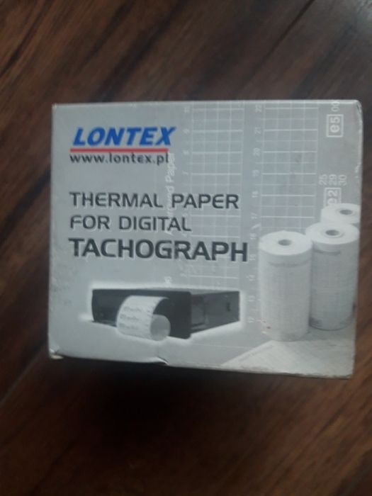 Papier do tachografu cyfrowego