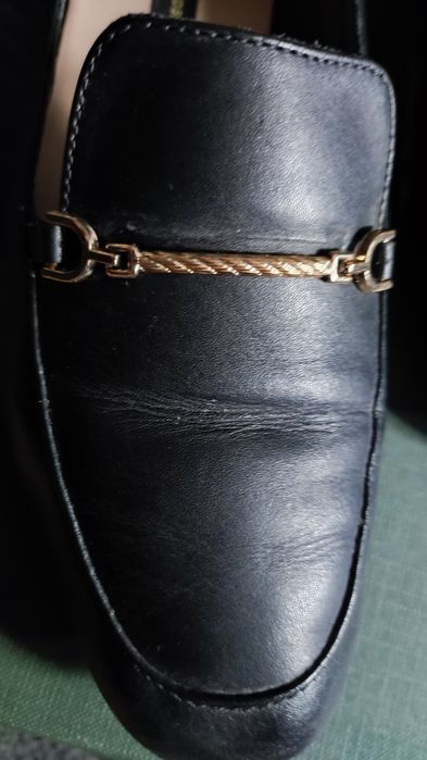 Baleriny mokasyny skórzane damskie Gino Rossi