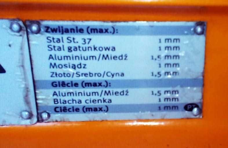 quantum SAR 1000 (3:1) - guilhotina / quinadeira / calandra (metal)