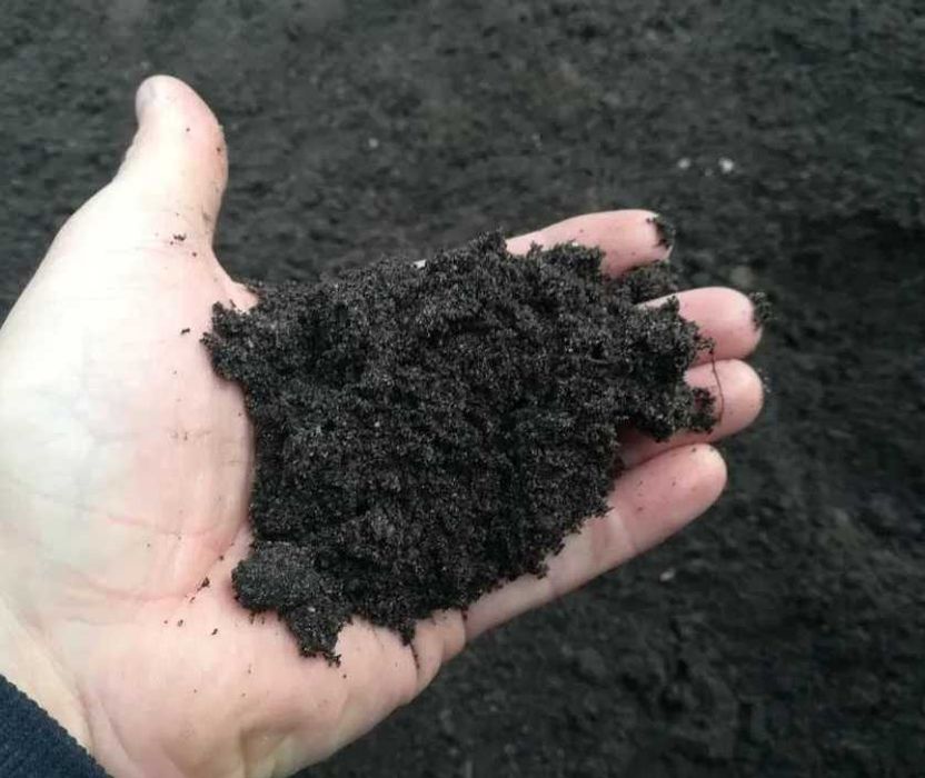 Ziemia ogrodnicza CZARNOZIEM Przesiana Czysta Humus trawnik Dostawa