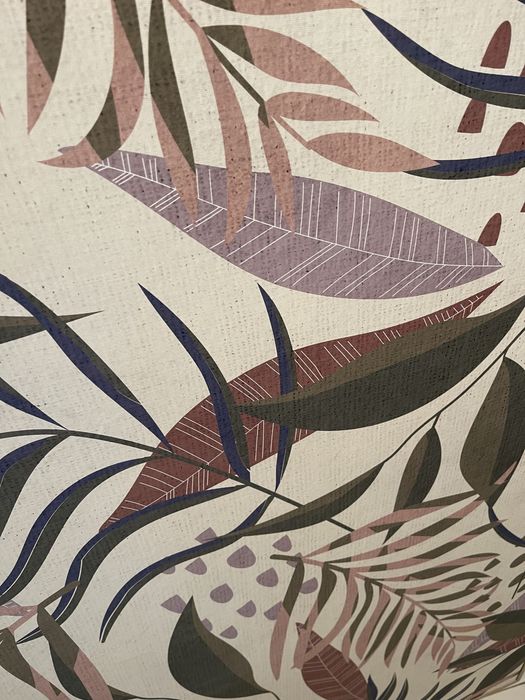 Tela florida e colorida