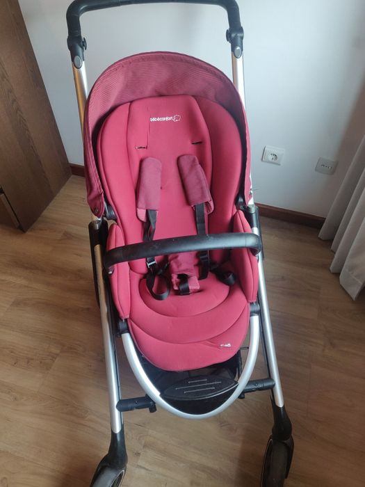 Trio baby bebe confort + isofix em bom estado