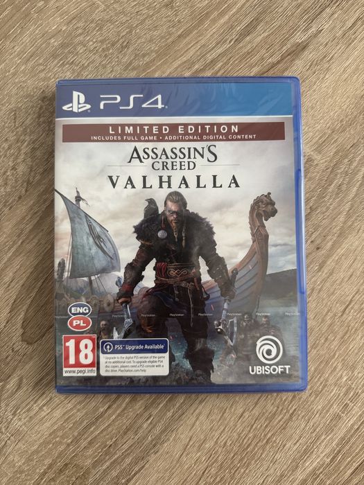 Assassins Creed Valhalla PS4 nowa w folii polska wersja