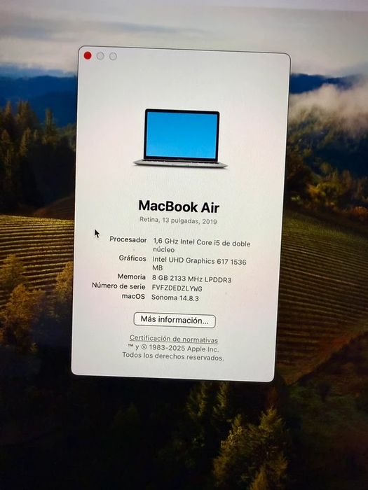 Apple MacBook Air 2019 13 polegadas