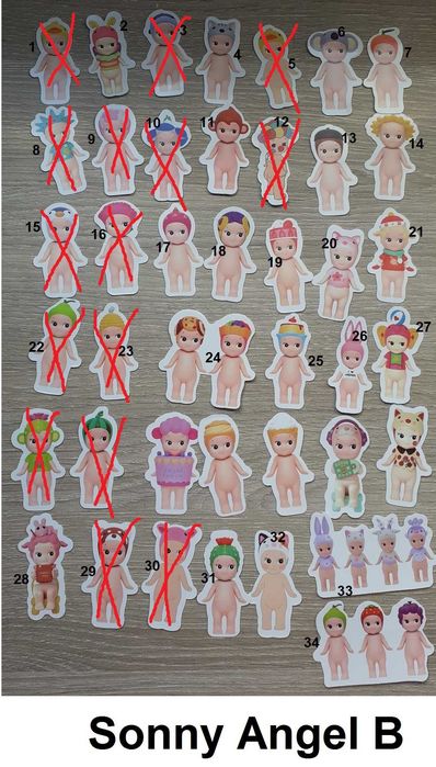 Sonny Angel stickers