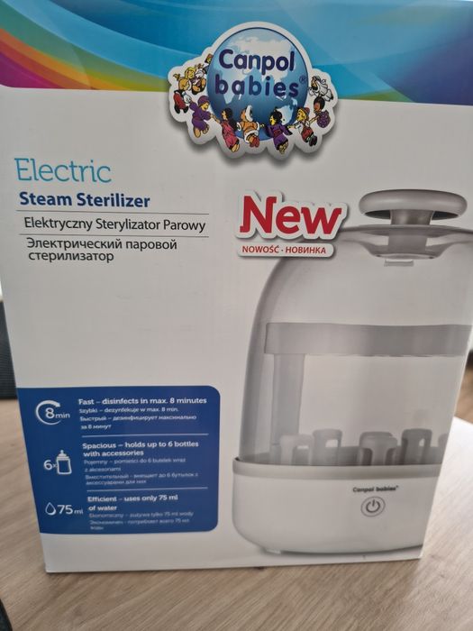 Elektryczny sterylizator parowy Canpol babies
