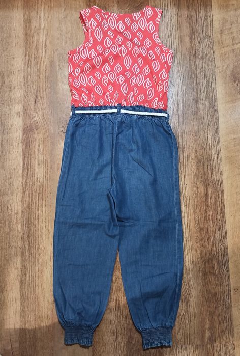 Kombinezon jeans rozm. 104, 110, 116