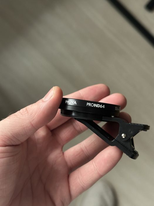 ND фильтр с креплением для смартфона HOYA PROND64 52mm