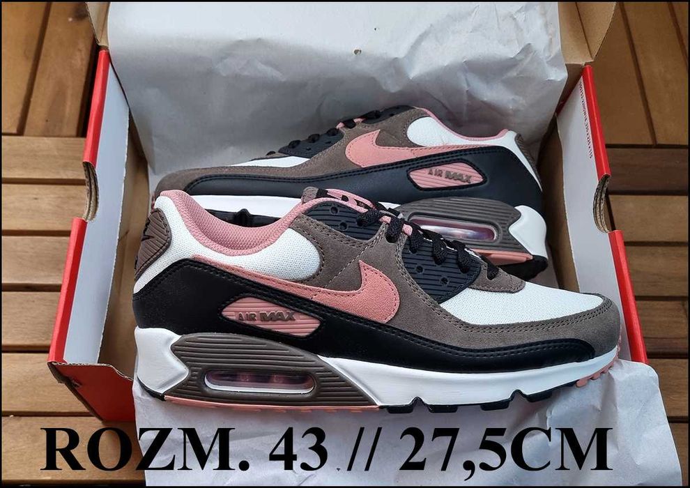 Nowe Oryginalne Buty Nike Air Max 90 rozm. 42,5 / 27cm DM0029