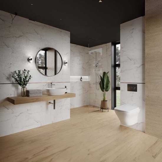 Płytka ścienna CALACATTA CLASSICO white glossy 20X60 gatunek II