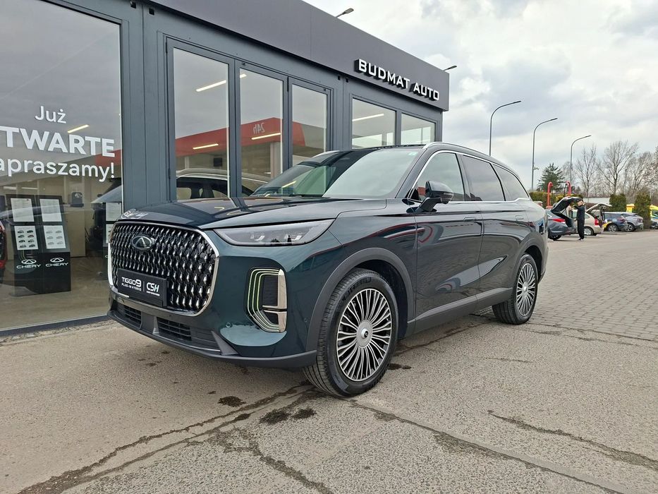 Chery Tiggo 9 DEMO, Aurora Green, 428KM, Promocyjne finansowanie