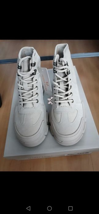 Buty ccc Jennifer Ferry 37 beżowe trapery