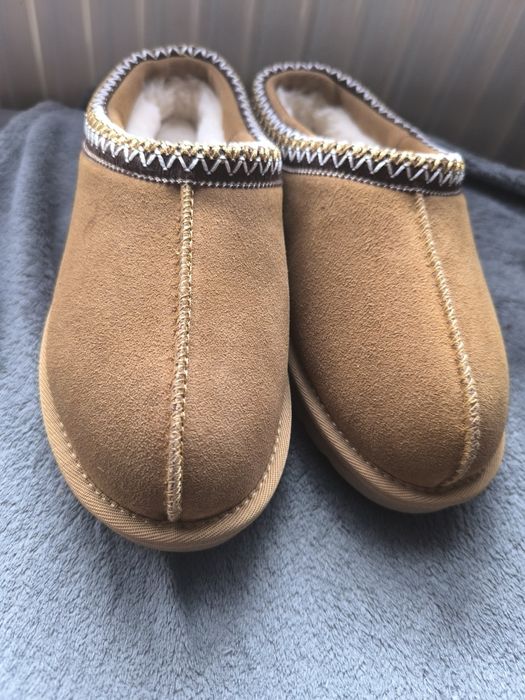 Kapcie zamszowe ocieplane