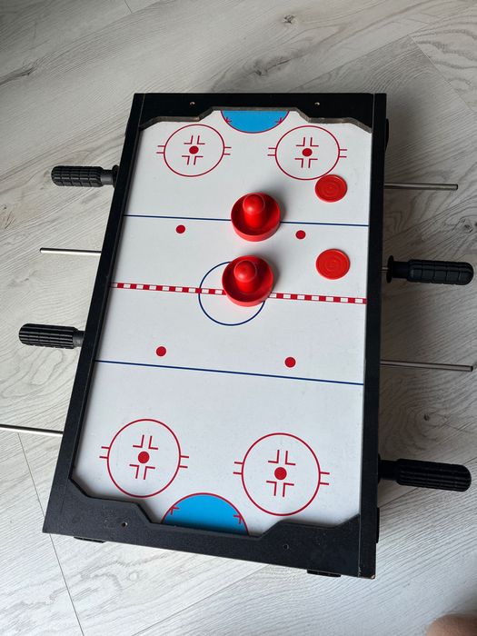 Piłkarzyki, cymbergaj, ping-pong - zestaw do zabawy 3w1