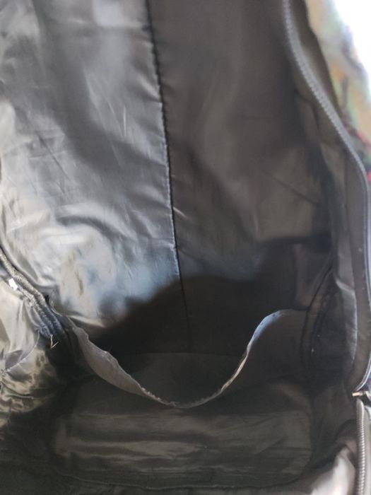 Mochila tecido estampado etnico