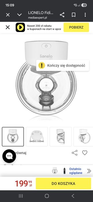 Laktator i podgrzewacz butelek