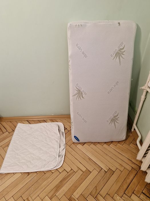 Дитячий матрас з наматрасником