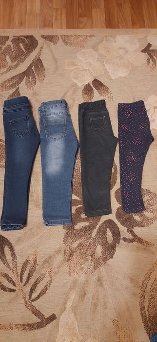 Лосины  и джинсы для девочки 2-3года