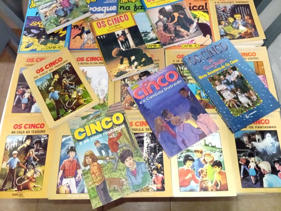 Livros  antigos de coleção aventuras