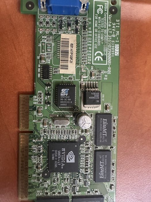 Karta graficzna nVidia Vanta LT 16MB