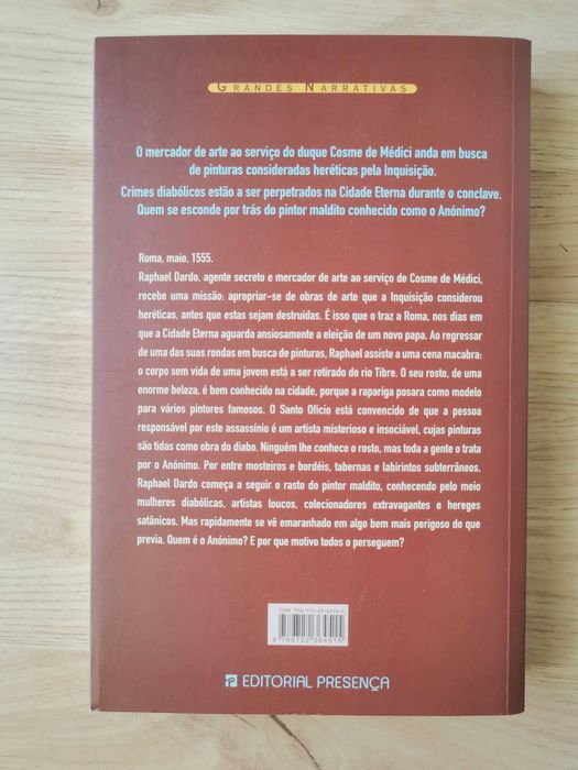 Livro "O Colecionador de Quadros Perdidos"