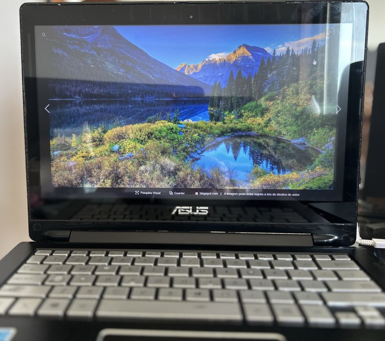 Notebook Asus com excelente saude
