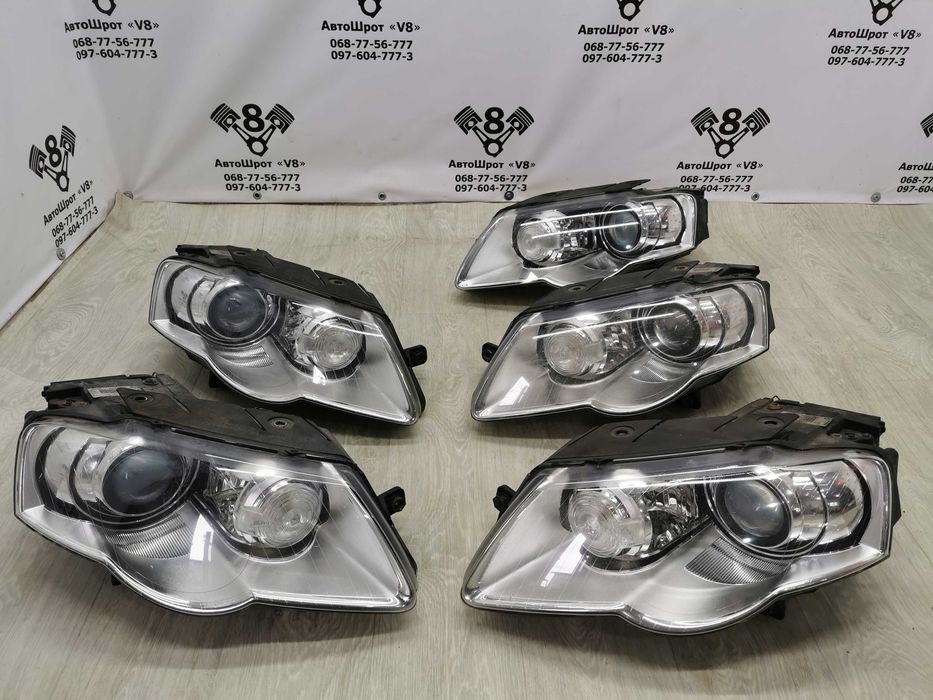 Фари ксенон VW Passat B6 Пасат В6 Б6 фара Bi Xenon