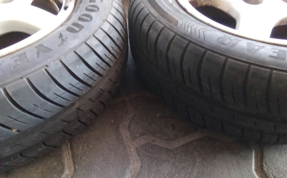 Jantes Mitsubishi R13 Com Pneus 175/50 Furação 4X100