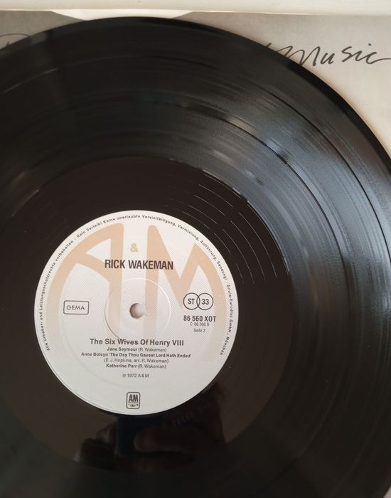 Rick Wakeman - Six Wives of Henry VIII  LP