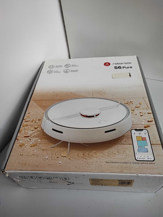 Робот-пилосос Roborock S6 Pure Vacuum Cleaner White