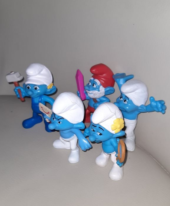 Figurki Smerfy  5 szt
