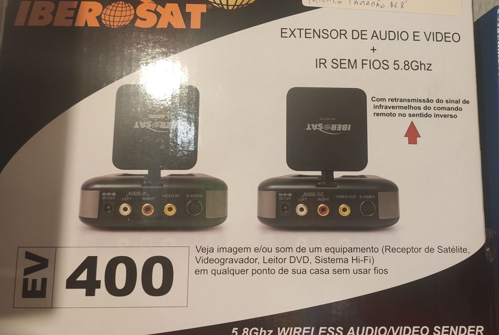 Iberosat Recetor Adicional de Áudio e Vídeo 5.8Gh