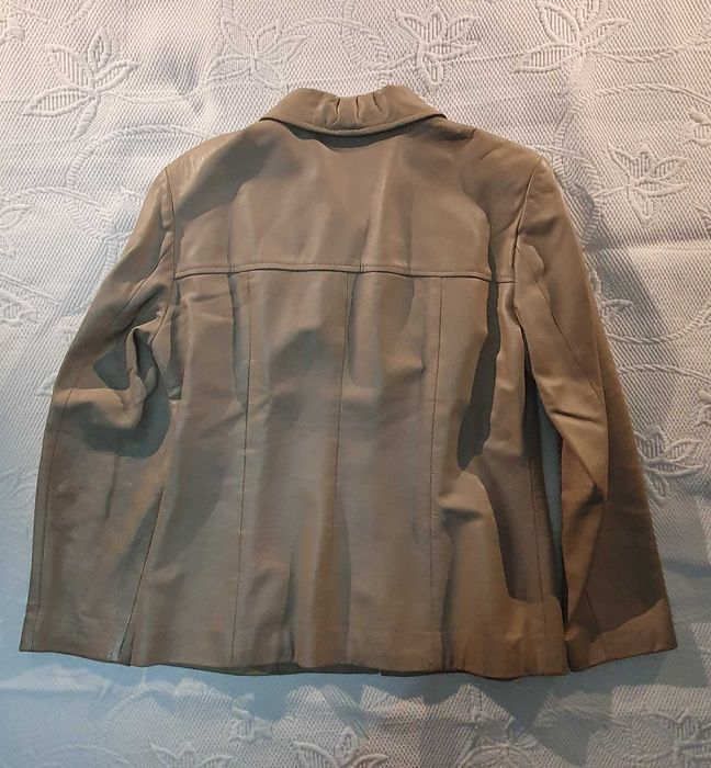 Casaco blazer mulher de couro / pele genuína PELDOURO