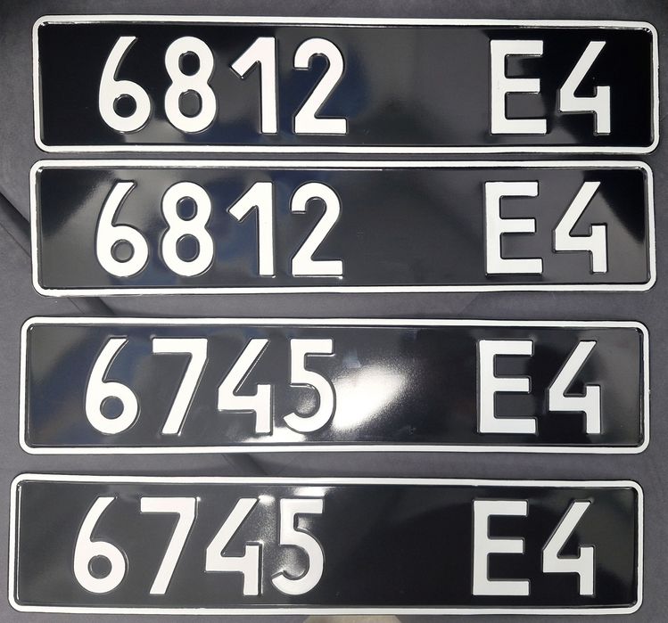 Виготовлення автономерів та авторамок (всіх видів)