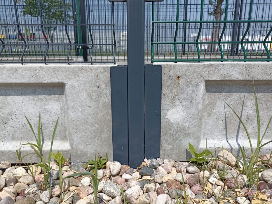 Ogrodzenia panelowe panel bramy furtki słupki płot palety