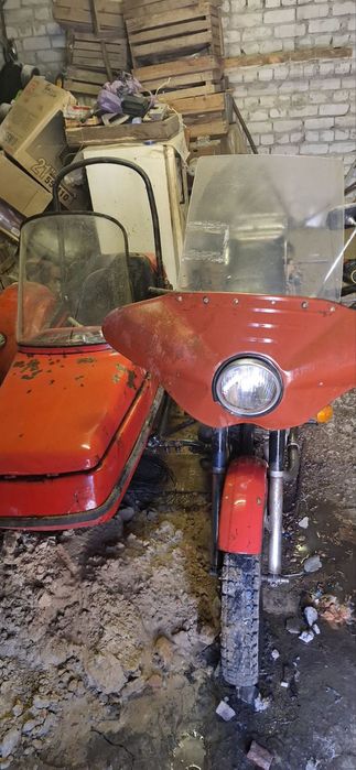 Продам мотоцикл с коляской