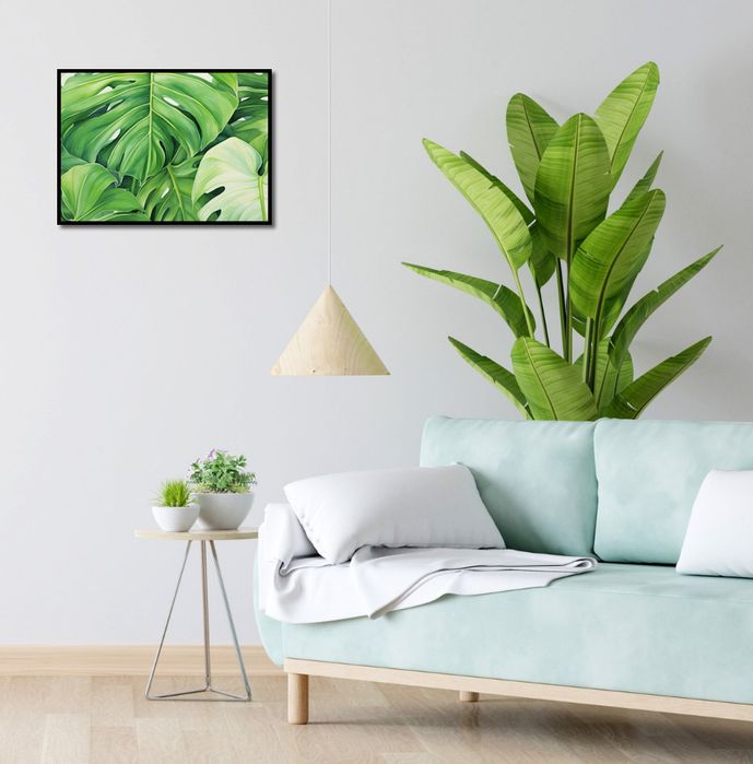 Plakat 55x40cm Tajemnice Liści