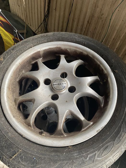 Koła mazda 323 f 195/60/15 z oponami dunlop