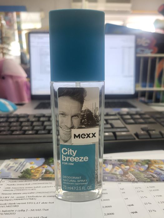 Mexx city breeze for him męski dns 75 ml deodorant natural spray