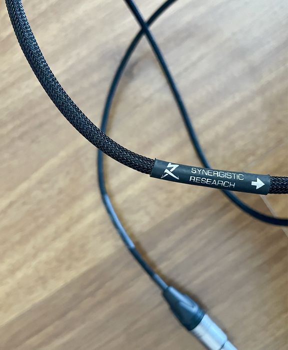 Synergistic Research HD grounding cable. XLR