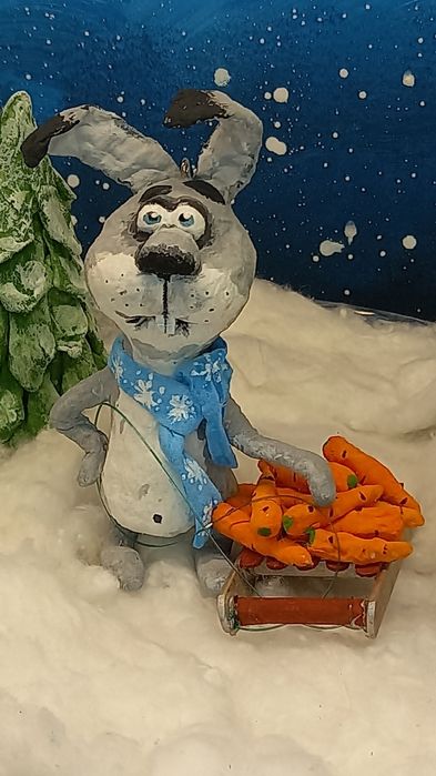 Ватные елочные игрушки