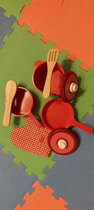 Conjunto de frigideiras e tacho