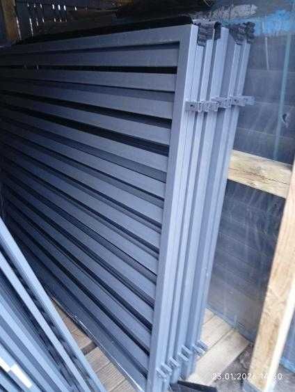 Wyprzedaż bram i ogrodzeń antracyt NOWE-RÓŻNE MODELE-300 PLN