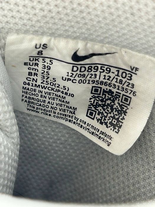 Sneakersy damskie Nike Air Force 1, rozm. 39