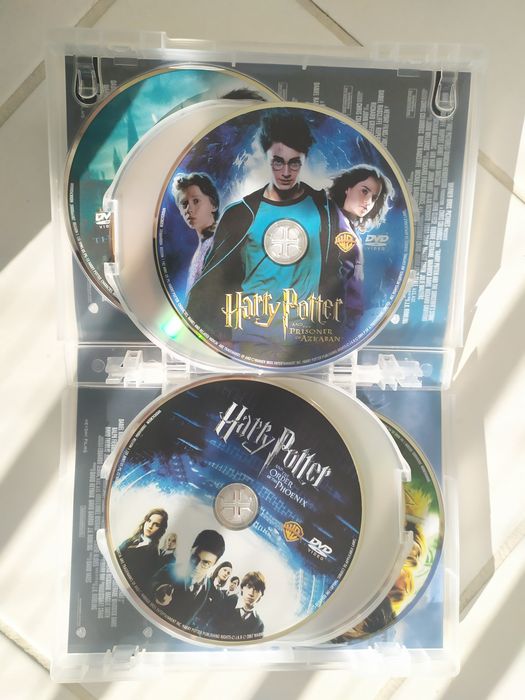 Harry Potter kolekcja 8 filmów dvd po angielsku