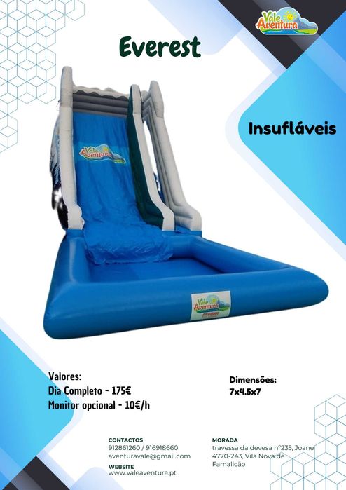 Aluguer de insufláveis