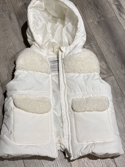 Жилет дівчинка 122-128, 7-8 років, колір ivory, lc waikiki