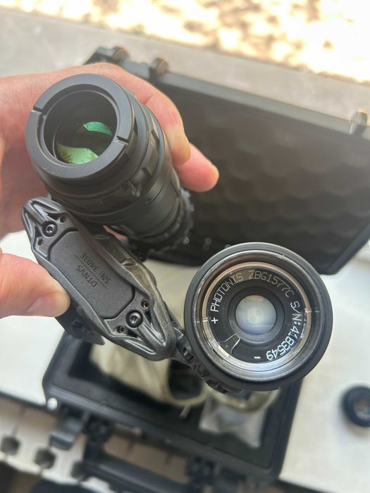 Бінокуляр Нічного Бачення (ПНБ) ACTinBlack DTNVS  V2 FOM: 2100 Gen 2+ Green Phosphor ПНБ нічник NVG монокуляр