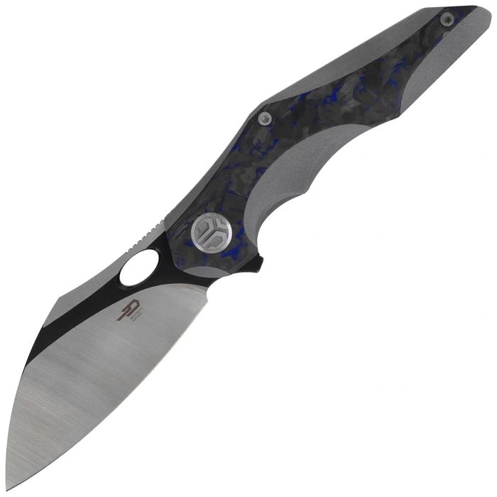 Nóż składany Bestech Nogard Grey Titanium/Black Blue (BT2105A)