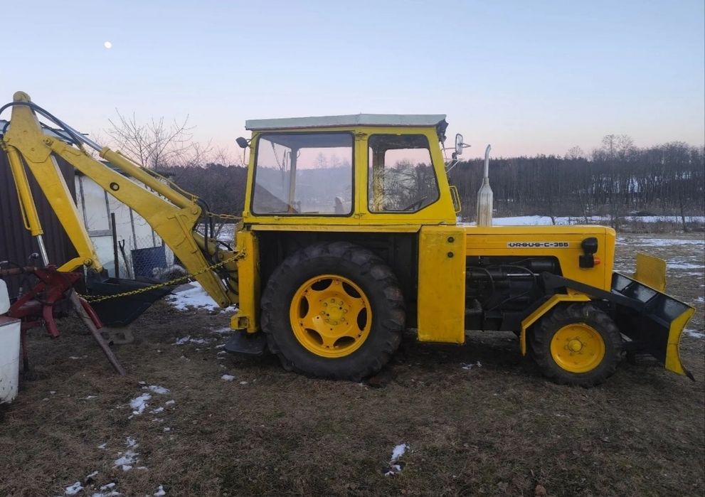 Koparko spycharka Ostrówek C-355 sprawna